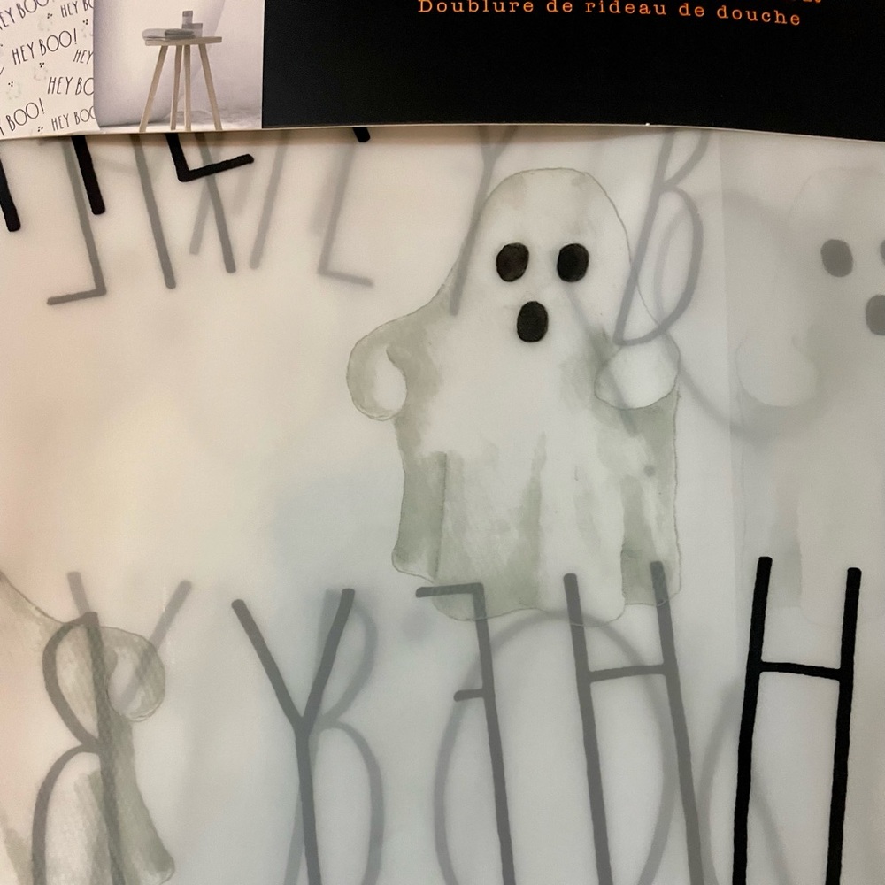 Halloween shower Liner